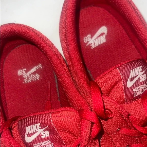 Nike SB Portmore II Solar Red White - Picture 5 of 8